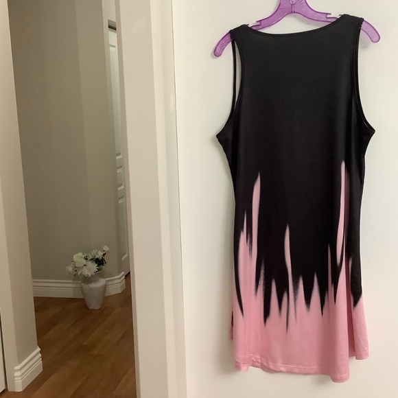 NEW Pink Sunflower Dress fits XL ~ So Pretty! - Picture 5 of 8